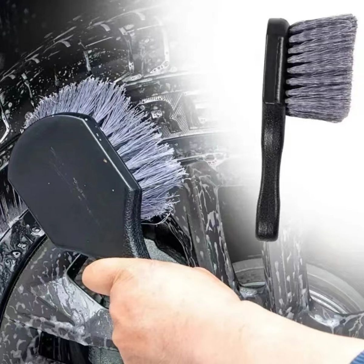 Car Cleaning Brush - Spazzola per la pulizia delle ruote