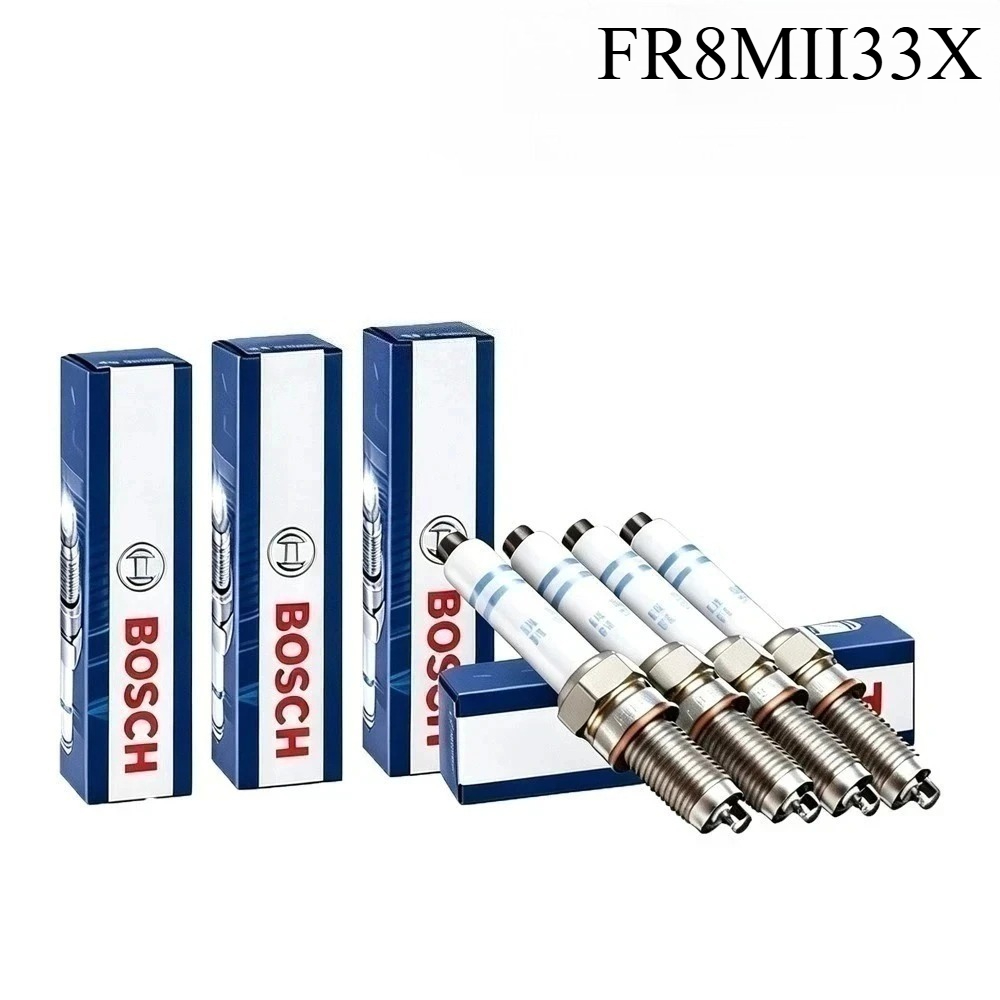 Bosch Spark Plug Iridium - Candela di accensione Bosch FR8MII33X adatta
