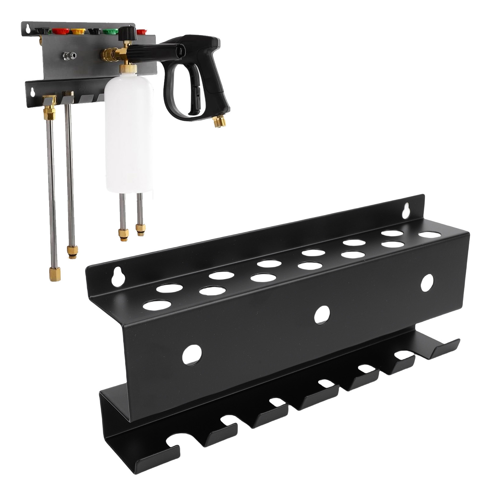 Pressure Washer Foam Gun - Supporto a Parete per Idropulitrice, Porta
