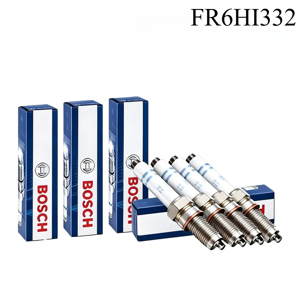 Bosch Spark Plug Iridium - Candela d'accensione Bosch FR6HI332 a doppio