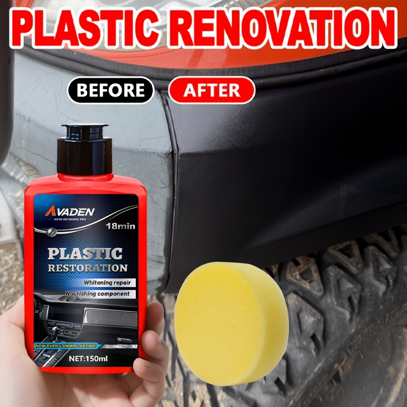 Trim Restorer Plastic - Rinnovatore Nero per Finiture - Formula