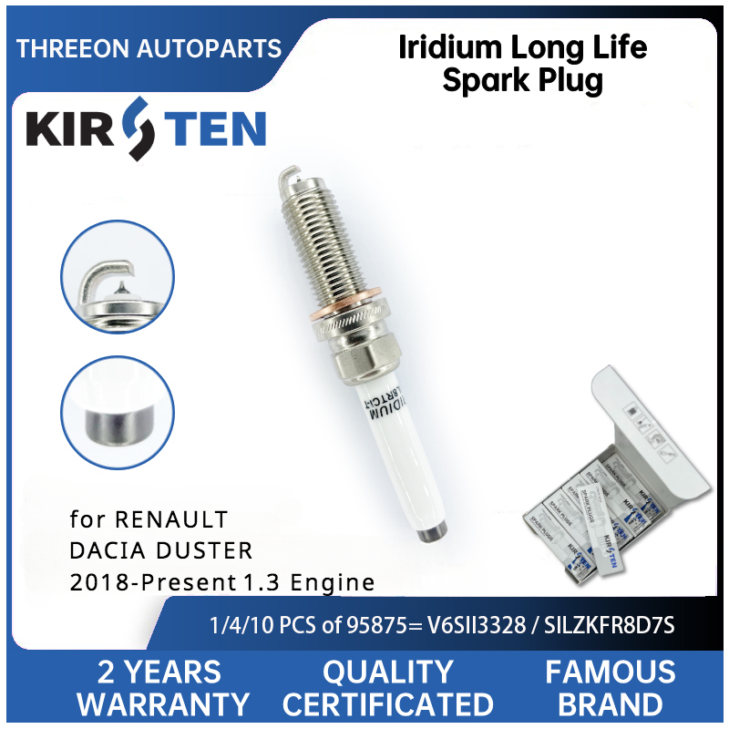 Bosch Spark Plug Iridium - KIRSTEN Candela Iridio per Renault CLIO