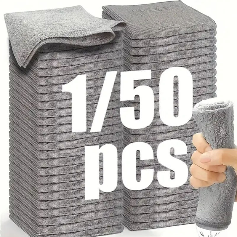 Microfiber Towel Detailing - 1/50pcs Panno per pulizia in microfibra