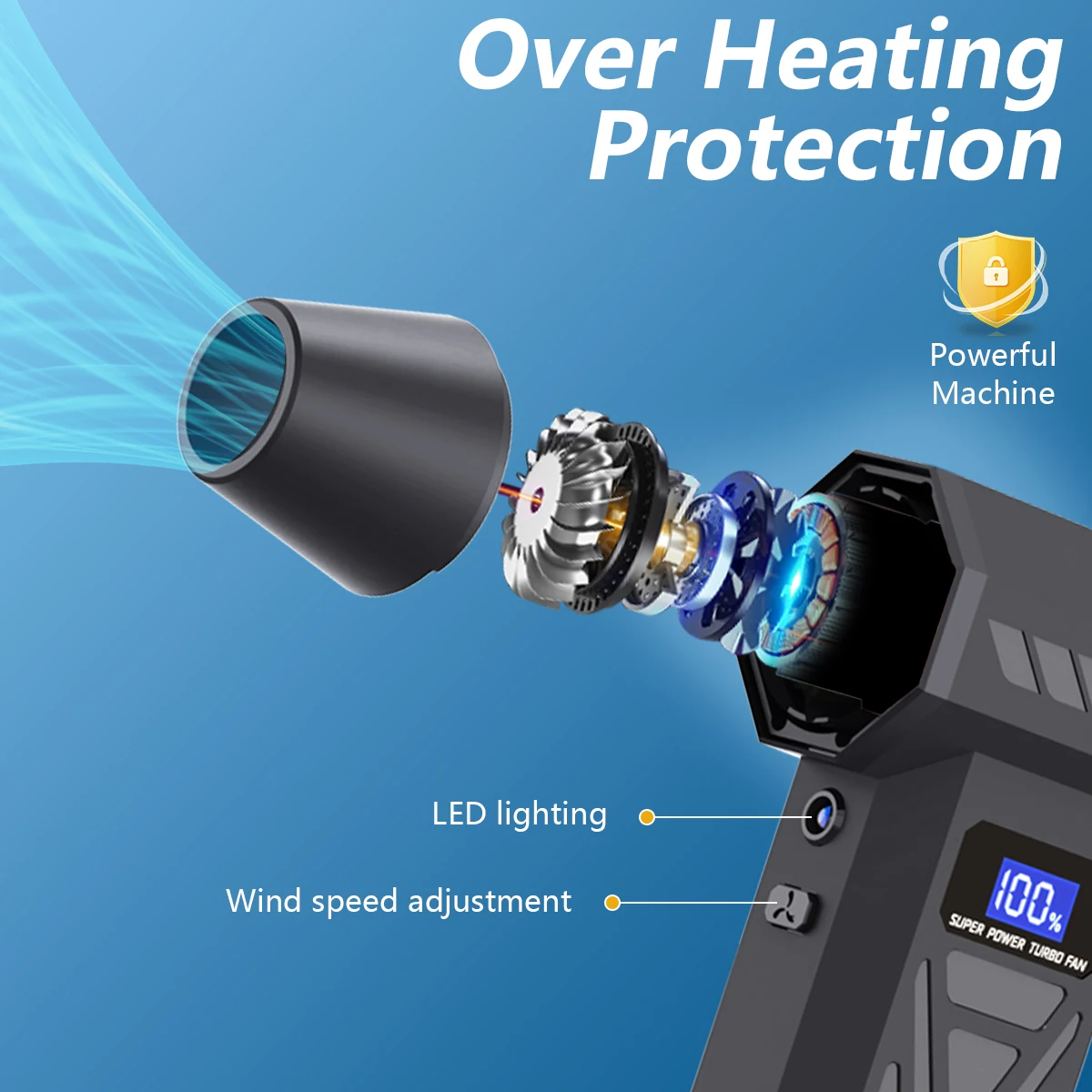 Nuovo P70 Ventilatore D'aria 1 - Dryer Car Blower recensione e prezzo